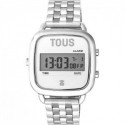 Reloj digital con brazalete de acero D-Logo - 200351021