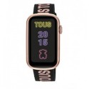 Reloj smartwatch con correa de nylon y correa de silicona rosa palo T-Band - 200351092