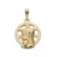 9K MEDALLA ORO AMARILLO VIRGEN NIÑA .18X14 MM 0