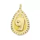 9K MEDALLA ORO AMARILLO VIRGEN NIÑA LIGERA 20X13 MM 0