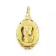 9K MEDALLA ORO AMARILLO VIRGEN NIÑA 19X12 MM 0