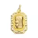 9K MEDALLA ORO AMARILLO VIRGEN NIÑA LIGERA 20X12 MM 0