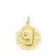 9K MEDALLA ORO AMARILLO VIRGEN NIÑA 17X14 MM 0