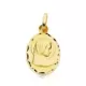 9K MEDALLA ORO AMARILLO REDONDA VIRGEN MARIA EN ORO AMARILLO 19X11MM 1