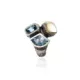ANILLO PLATA Y ORO 2 TOPACIO AZUL - ASP1382