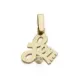 9K COLGANTE ORO AMARILLO LOVE 18X16 MM 0