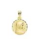 9K MEDALLA ORO AMARILLO MARIA FRANCESA 14 MM 1