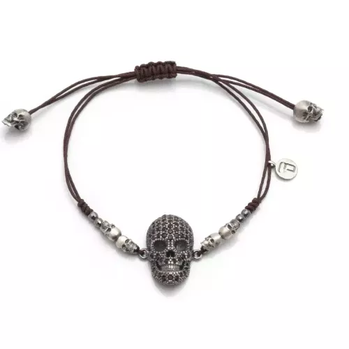 PULSERA MACRAME CALAVERA ESPINELA - SKS111