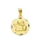 9K MEDALLA ORO AMARILLO ANGEL 16 MM 1