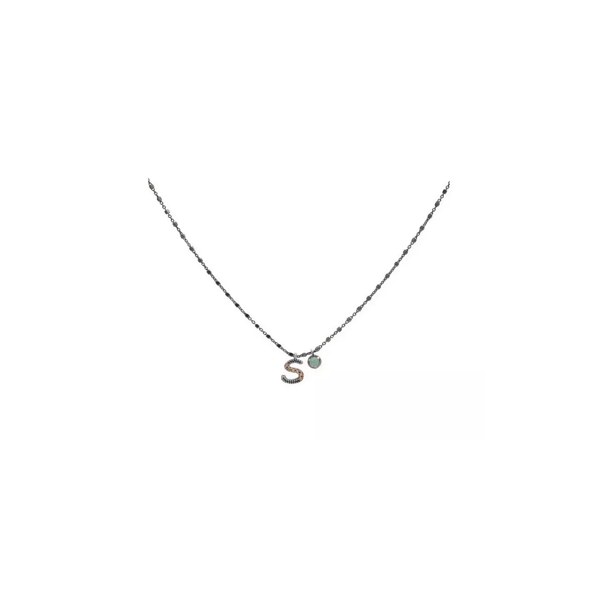 COLGANTE LETRA S CALCEDONIA - AB-S