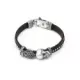PULSERA PLATA CALAVERA ESPINELA - SKS145