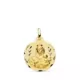 9K MEDALLA ORO AMARILLO TALLADA VIRGEN DEL CARMEN 18 MM 1