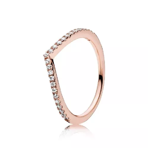 ANILLO PLATA ROSA ESPOLETA ZIRC.  - 186316CZ