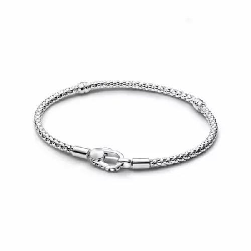 Pulsera Pandora Moments Cadena y Cierre con Tachuelas - 2396429