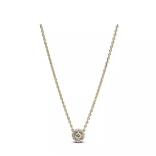 Collar Halo Redondo en Pavé - 2396464