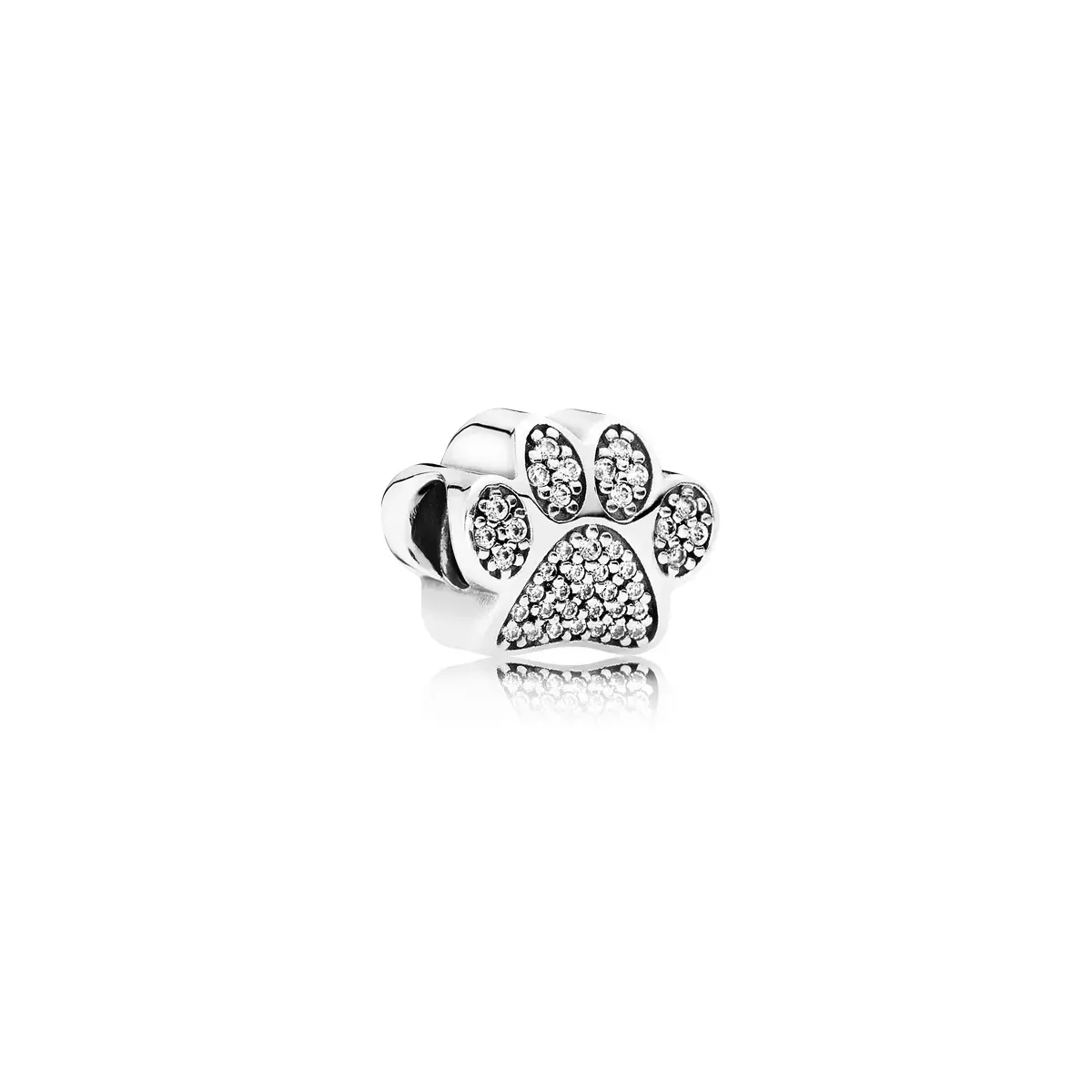 Charm Huella de Mascota de PANDORA 791714CZ