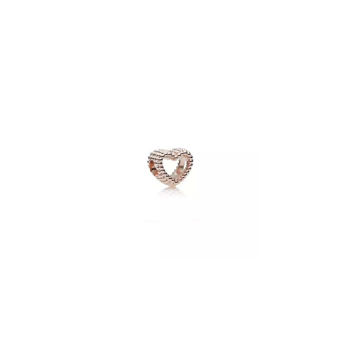 Charm en PANDORA Rose Corazón Moldeado 787516