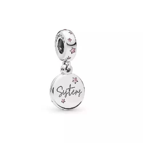 Charm colgante en plata de ley Hermanas Para Siempre 798012FPC