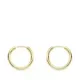 18K AROS ORO AMARILLO REDONDOS LISOS LIGEROS 14X1.50 MM 0