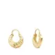 18K PENDIENTES AROS CRIOLLA ORO AMARILLO HUECOS TALLADOS. ANCHO: 11MM. GROSOR: 2MM 1