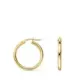 18K AROS ORO AMARILLO HUECOS REDONDOS TUBO REDONDO 19 MM. GROSOR 2 MM 1