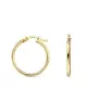 18K AROS ORO AMARILLO HUECOS REDONDOS TUBO REDONDO 24 MM. GROSOR 2 MM 1