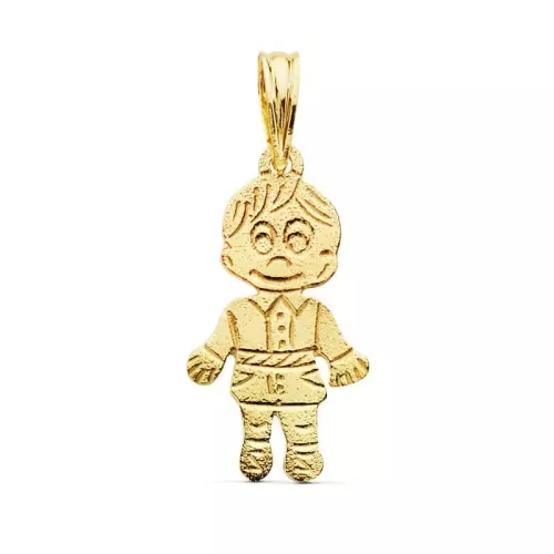 18K COLGANTE ORO AMARILLO NIÑO 17X11 MM 0