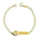 18K PULSERA ESCLAVA ORO AMARILLO HÚNGARA OSO 1