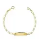 18K PULSERA ESCLAVA ORO AMARILLO CARTIER 1X1. 14CM 1