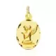 18K MEDALLA ORO AMARILLO ANGEL 19X12 MM 1