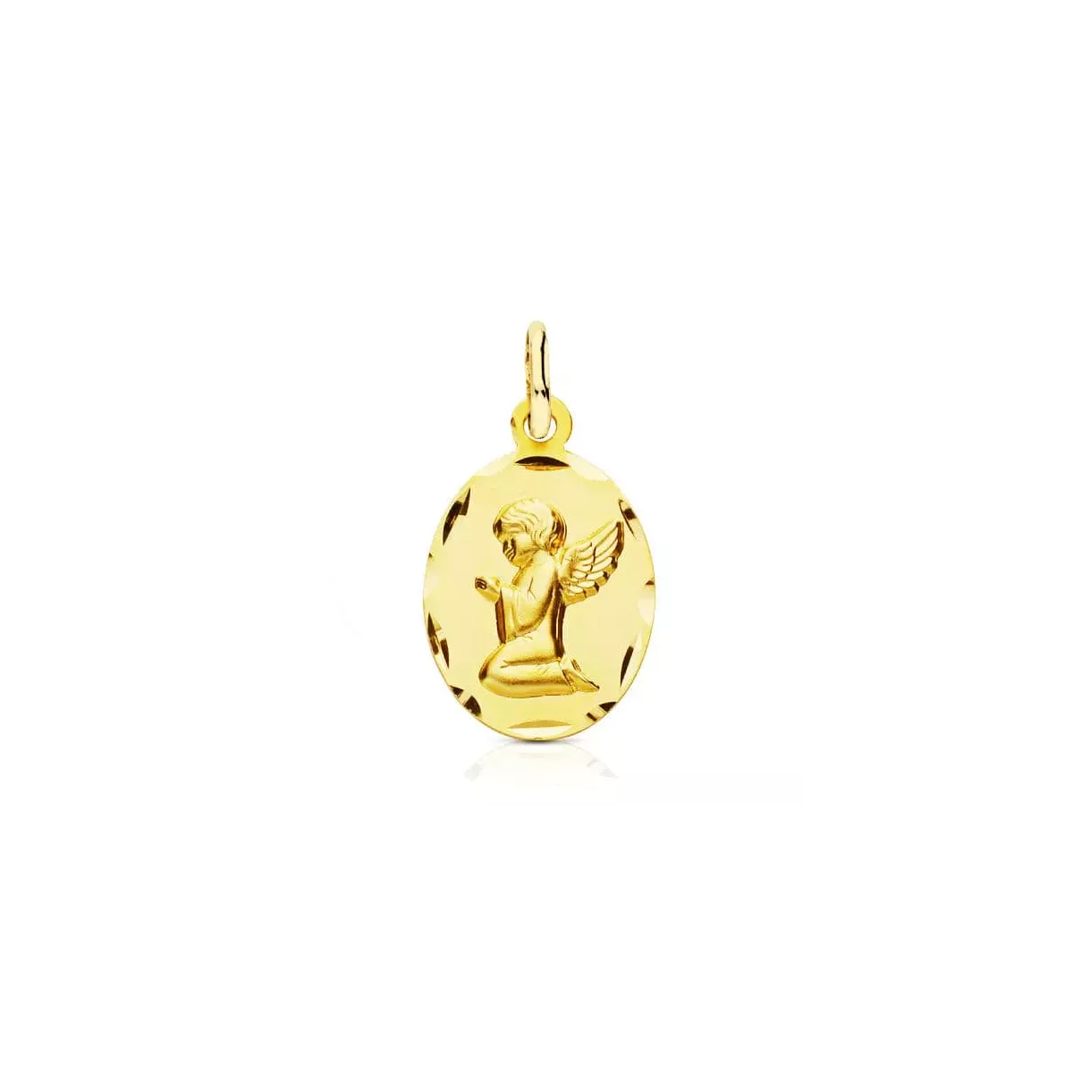 18K MEDALLA ORO AMARILLO ANGEL 19X12 MM 1
