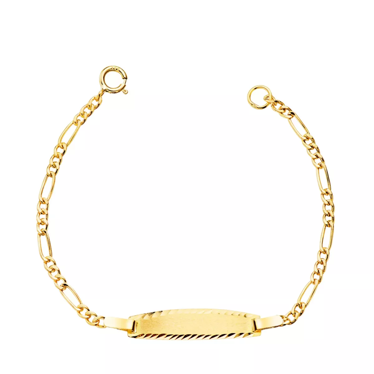 18K ESCLAVA ORO AMARILLO CARTIER 3X1 HUECA. ANCHO: 1.5MM. PLACA CHAPA: 19X4MM. LARGO 12CM 0