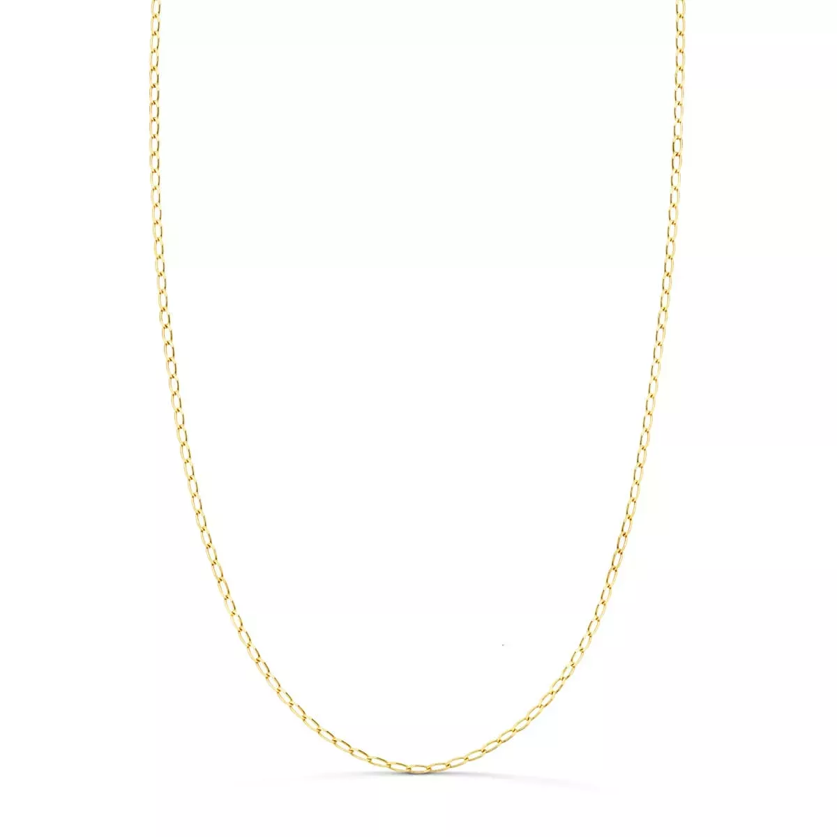 18K CADENA ORO AMARILLO BILBAO MACIZA ANCHO: 1MM LARGO: 50CM 1
