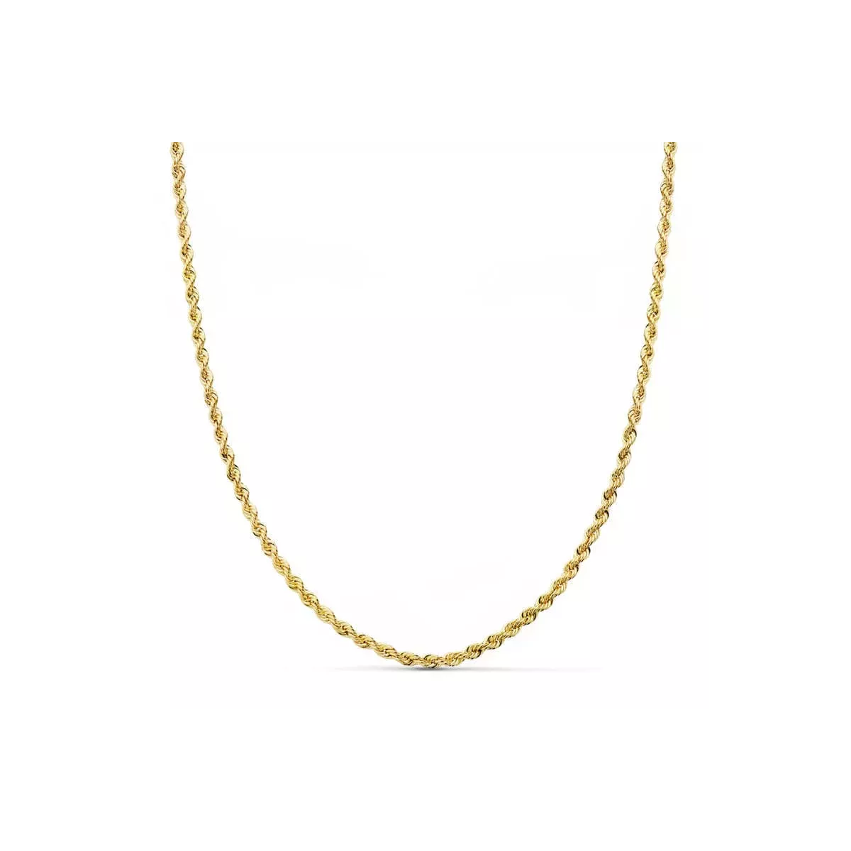 18K CORDON ORO AMARILLO SALOMONICO LIGERO. ANCHO: 2