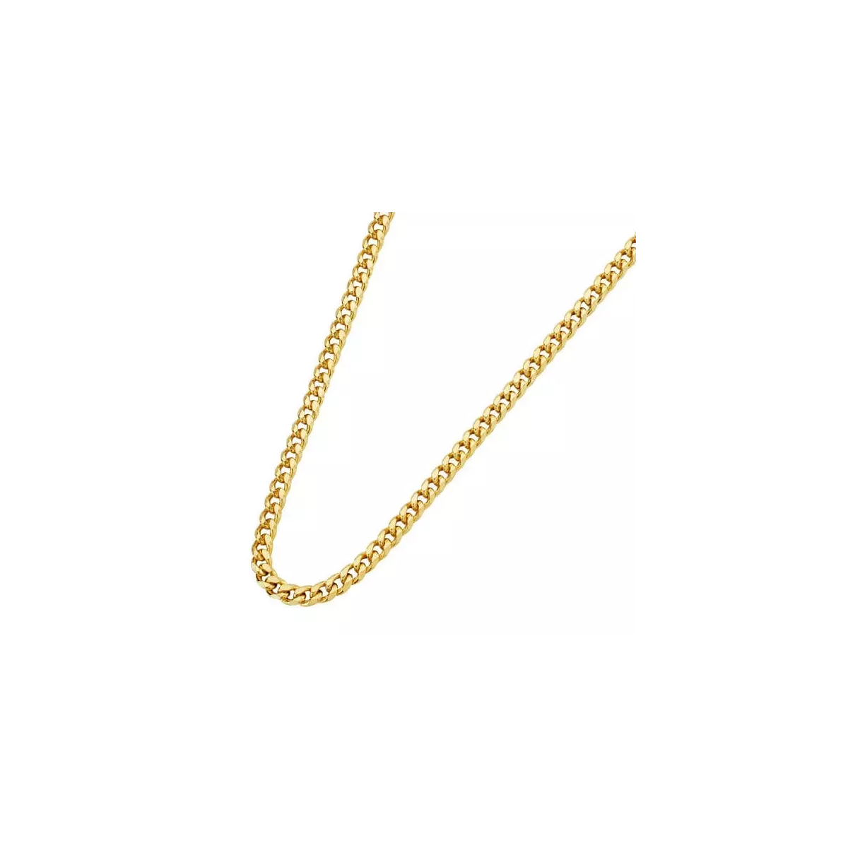 18K CADENA ORO AMARILLO BARBADA HUECA 2