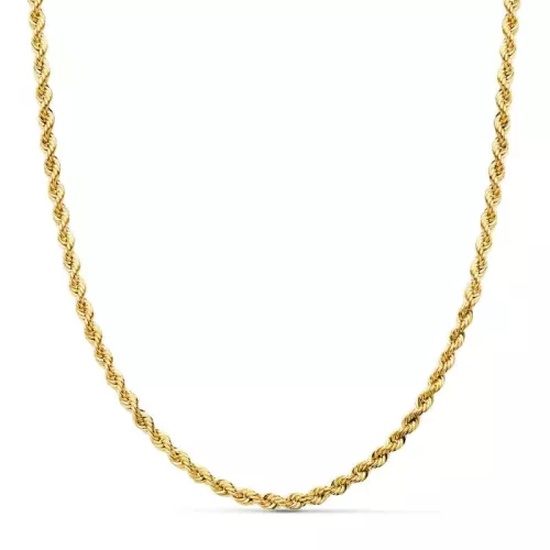 18K CORDON ORO AMARILLO SALOMONICO LIGERO. ANCHO: 2