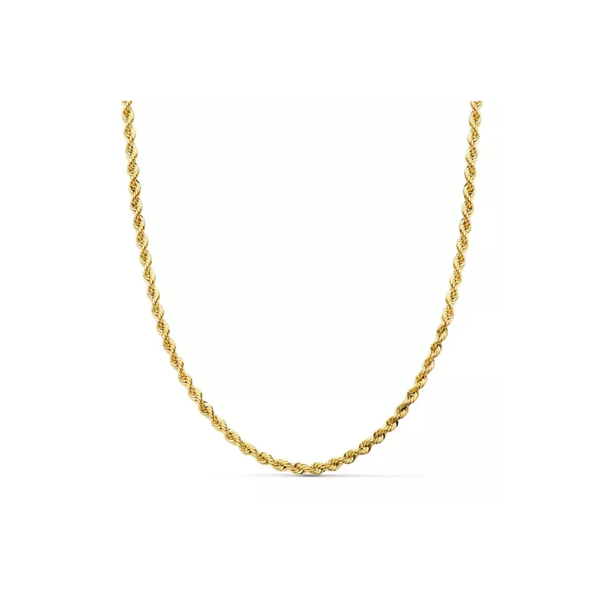 18K CORDON ORO AMARILLO SALOMONICO LIGERO. ANCHO: 2