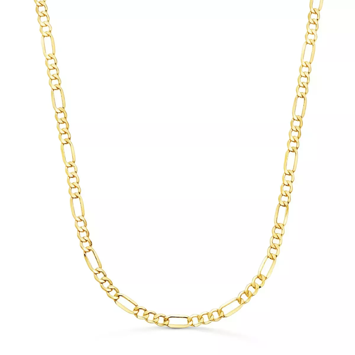 18K CADENA ORO AMARILLO CARTIER HUECA ANCHO: 3