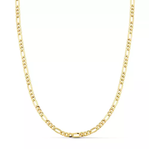 18K CADENA ORO AMARILLO CARTIER 50CM HUECA 4.00 MM 6