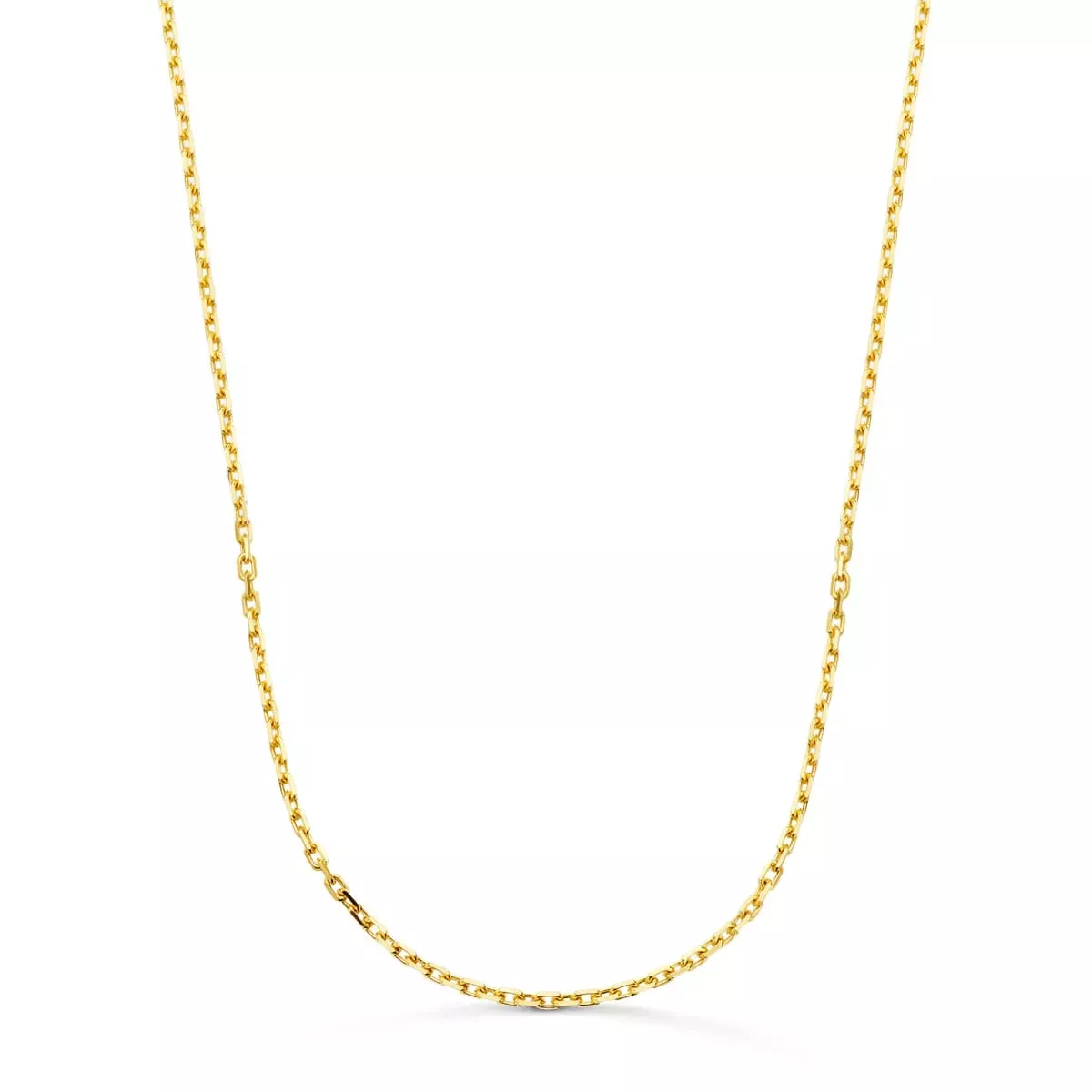 18K CADENA FORZADA MACIZA ORO AMARILLO ANCHO:1.9MM LARGO: 60CM 8