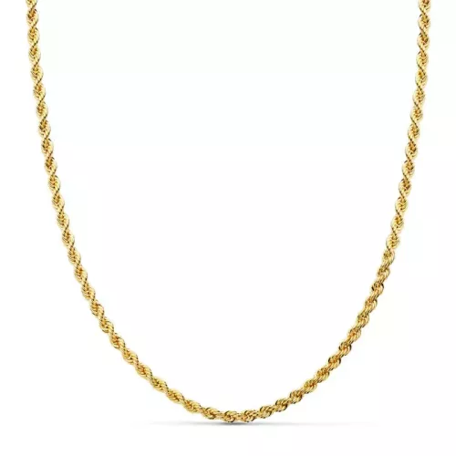 18K CORDON SALOMONICO ORO AMARILLO 40CM 3MM 8