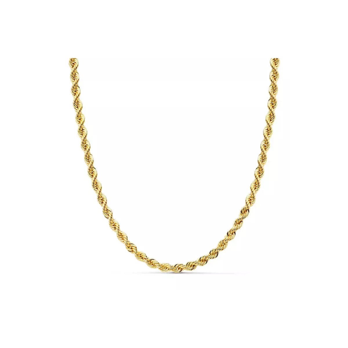 18K CORDON ORO AMARILLO SALOMONICO LIGERO. ANCHO: 3