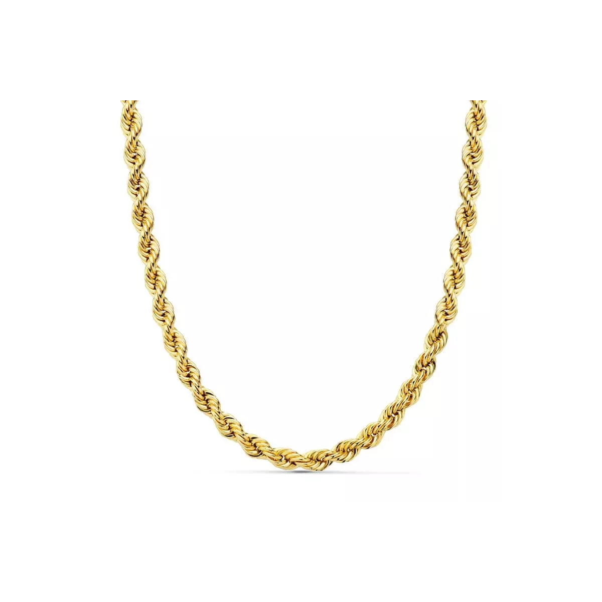 18K CORDON ORO AMARILLO SALOMONICO LIGERO. ANCHO: 4