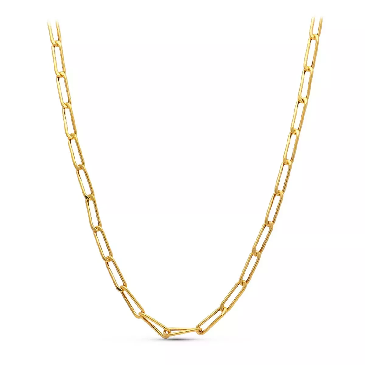 18K CADENA ORO AMARILLO BILBAO 50CM 4 MM 12