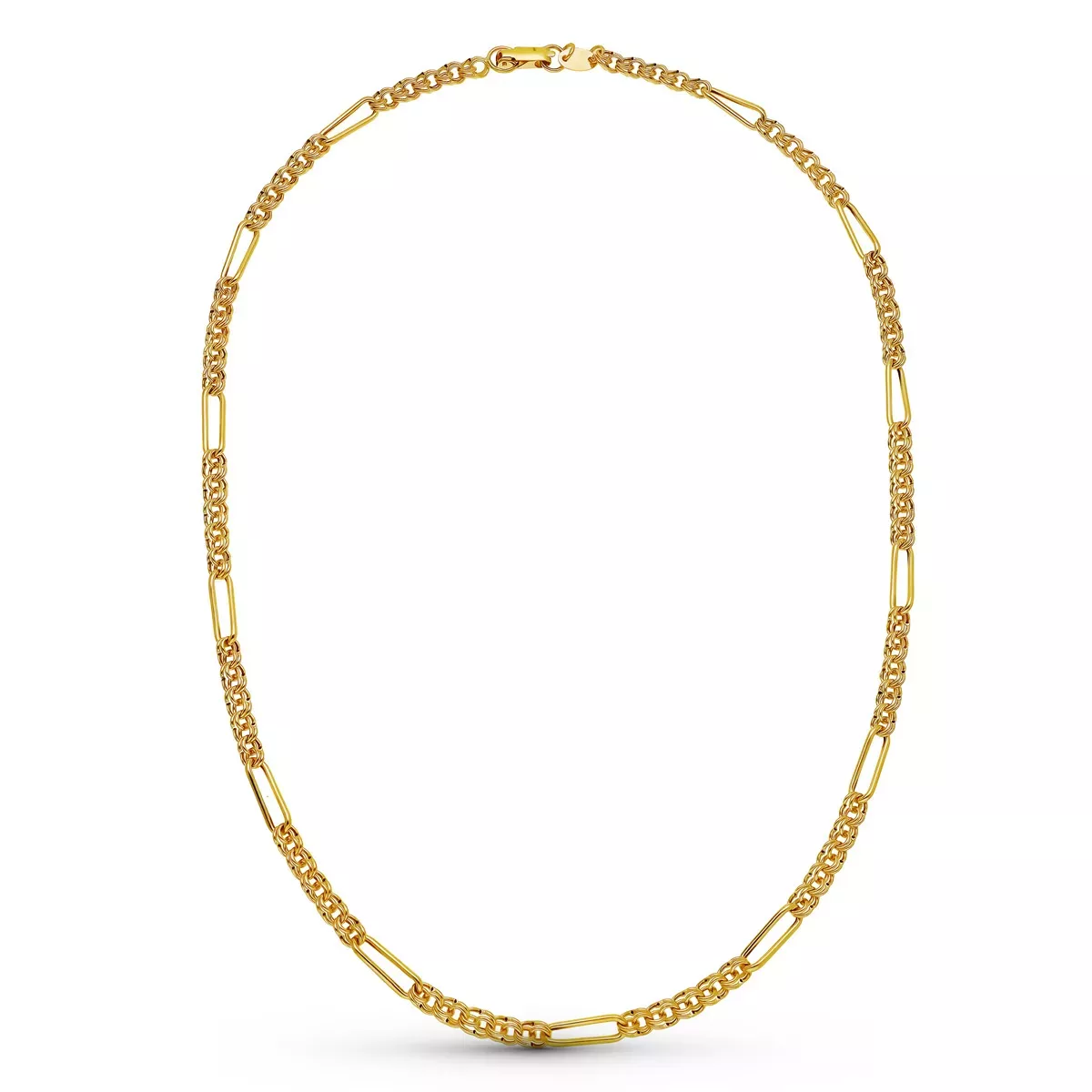 18K CADENA ORO AMARILLO HUNGARA HUECA 50CM 4.5 MM 13