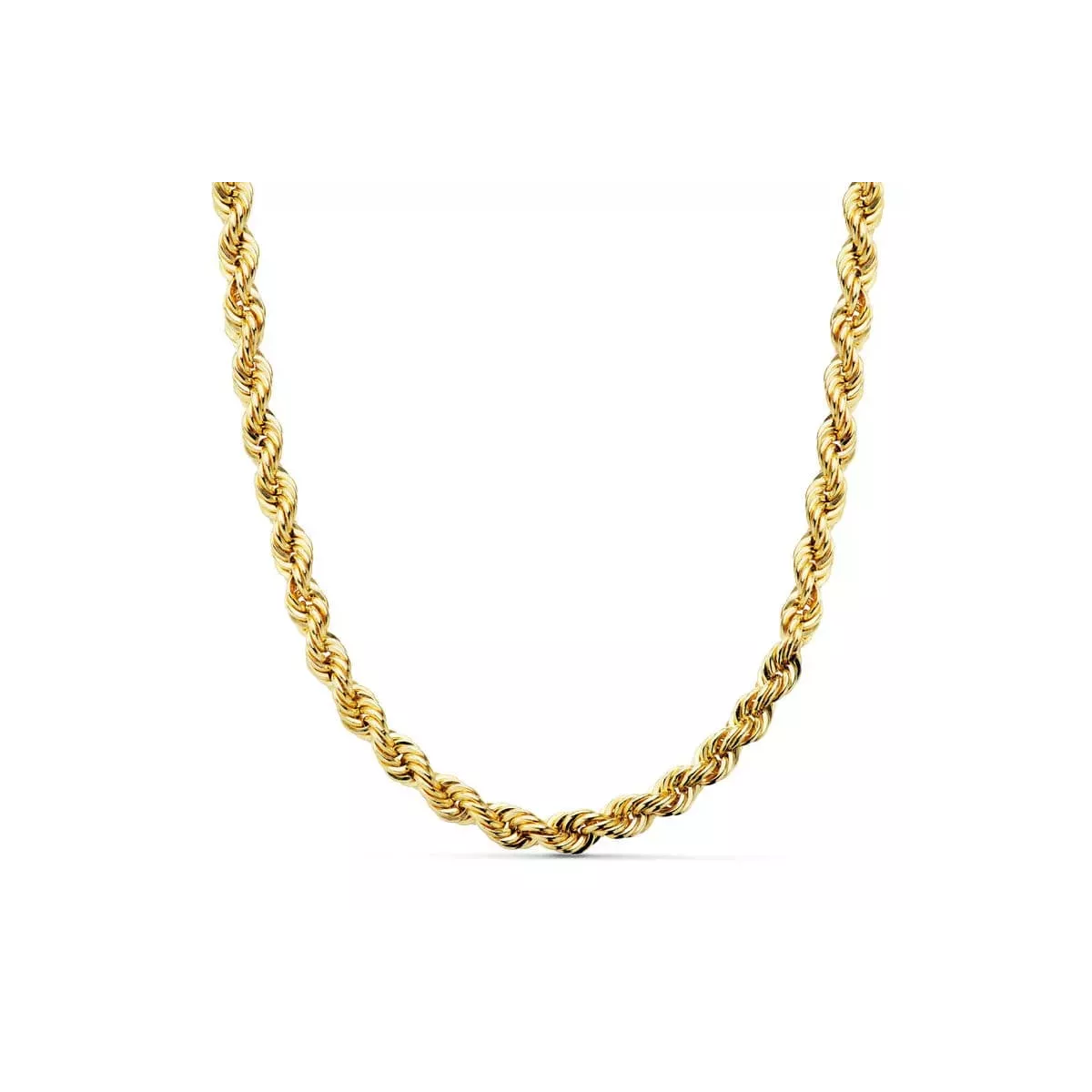 18K CORDON ORO AMARILLO SALOMONICO LIGERO. ANCHO: 5