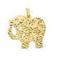 18K COLGANTE ORO AMARILLO BICOLOR ELEFANTE. 30X27 MM 3