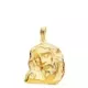 18K COLGANTE ORO AMARILLO CABEZA DE CRISTO 23X19 MM 3