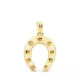 18K COLGANTE ORO AMARILLO HERRADURA MACIZO. MEDIDA: 20 X 16 MM 2