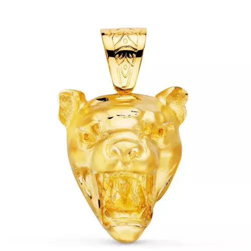 18K COLGANTE ORO AMARILLO PUMA GIGANTE. 40X34 MM 41